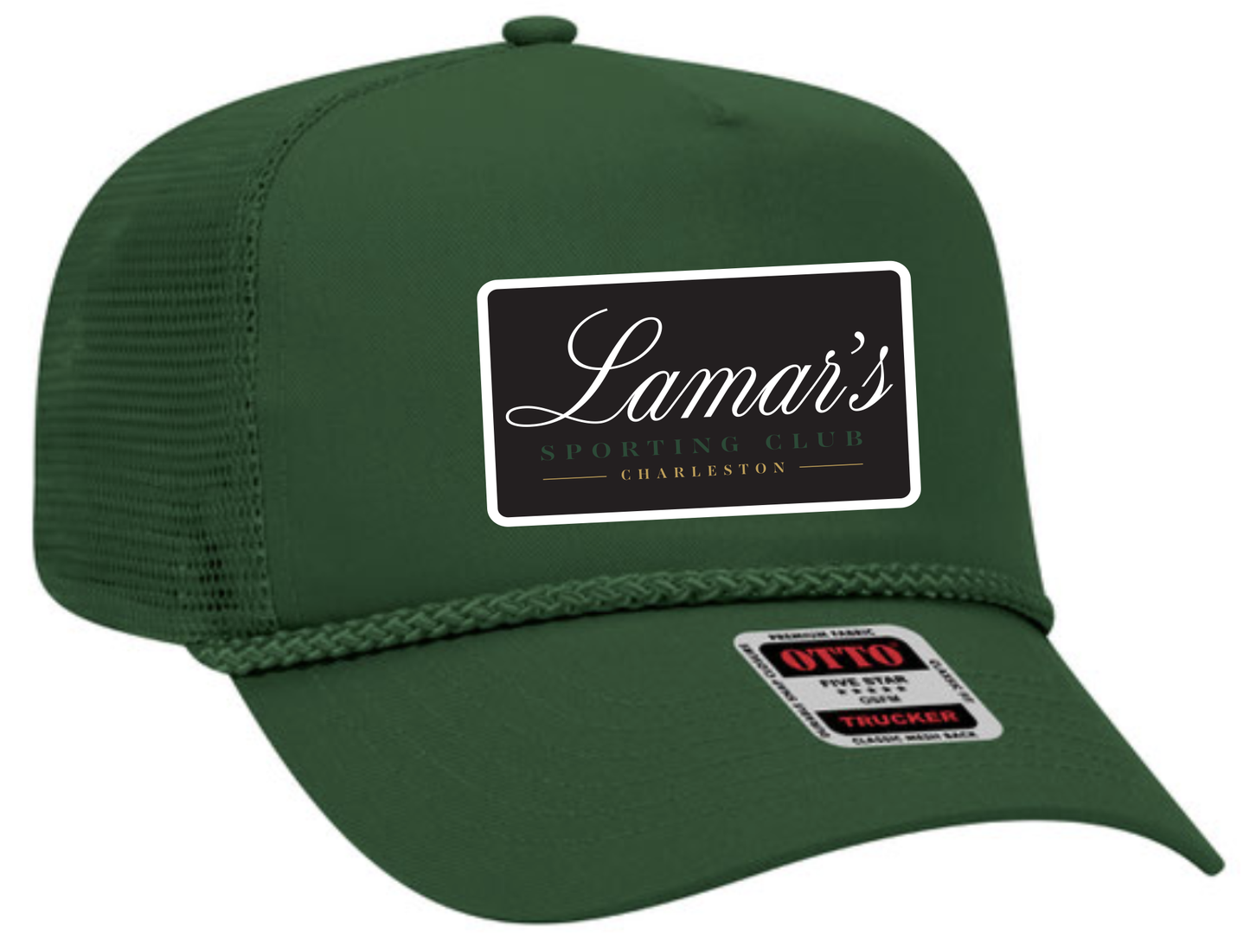 Lamar's Patch Trucker Hat - Green